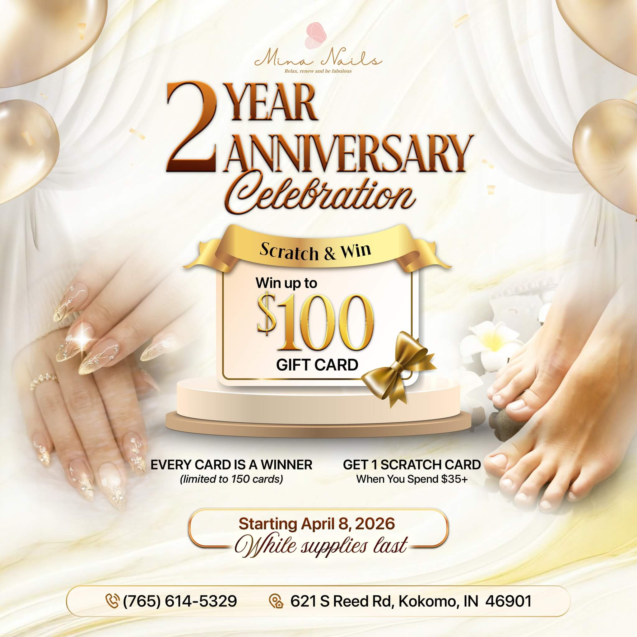 🎉 Mina Nails - Promotions! 🎉